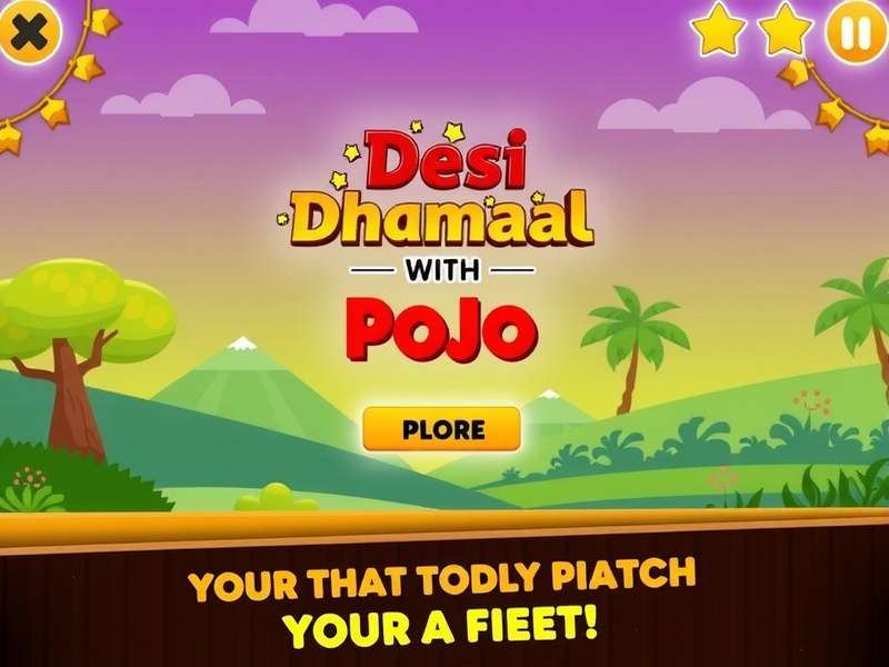 Desi Dhamaal With Pojo Game Screenshot